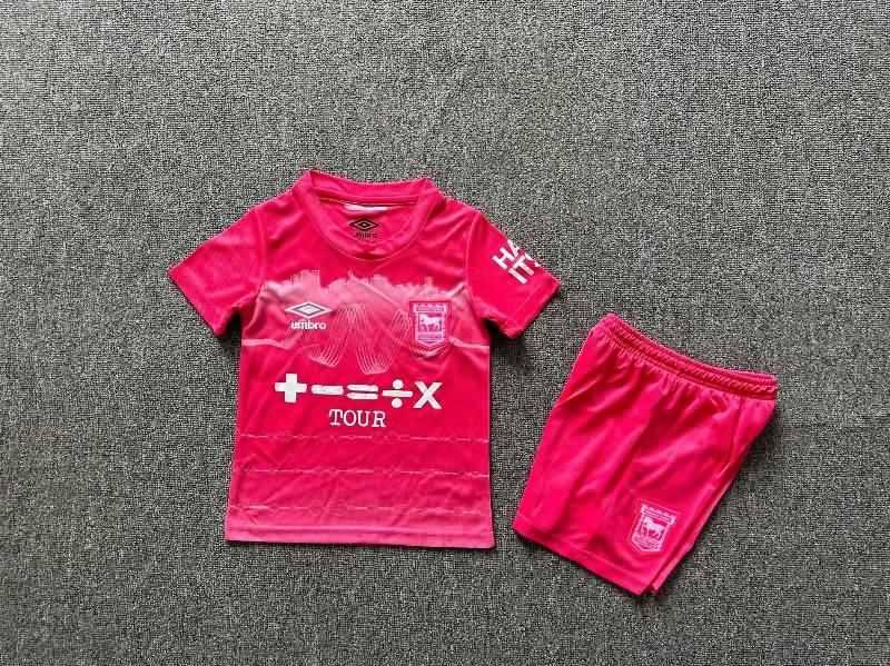 Ipswich Town 24/25 Kids Third Soccer Jersey And Shorts