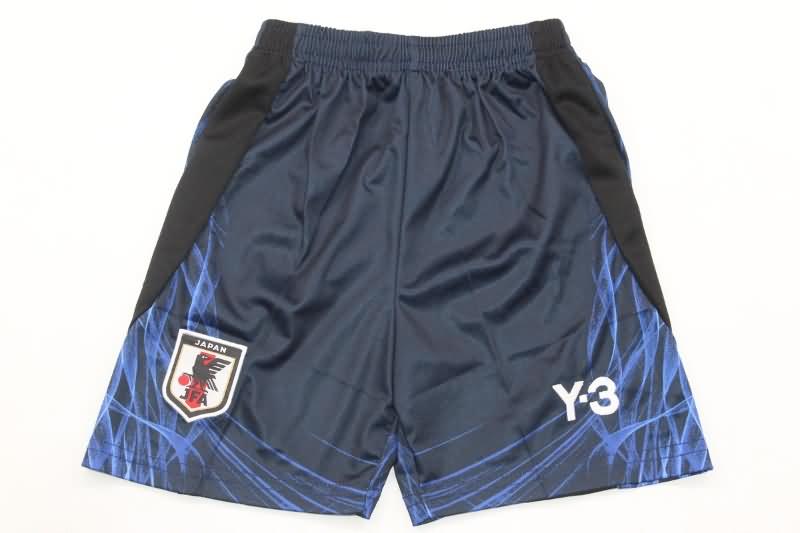 Japan 2024 Kids Home Soccer Jersey And Shorts