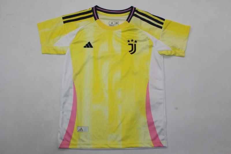 Juventus 24/25 Kids Away Soccer Jersey And Shorts