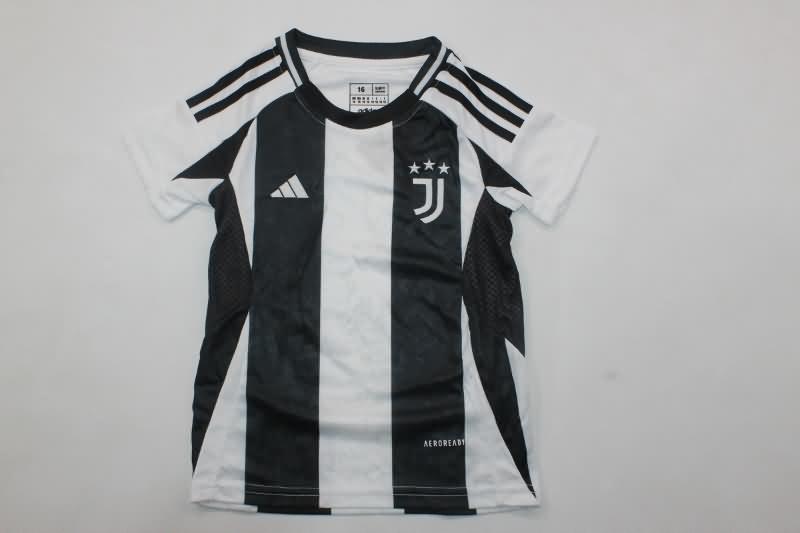 Juventus 24/25 Kids Home Soccer Jersey And Shorts Leaked