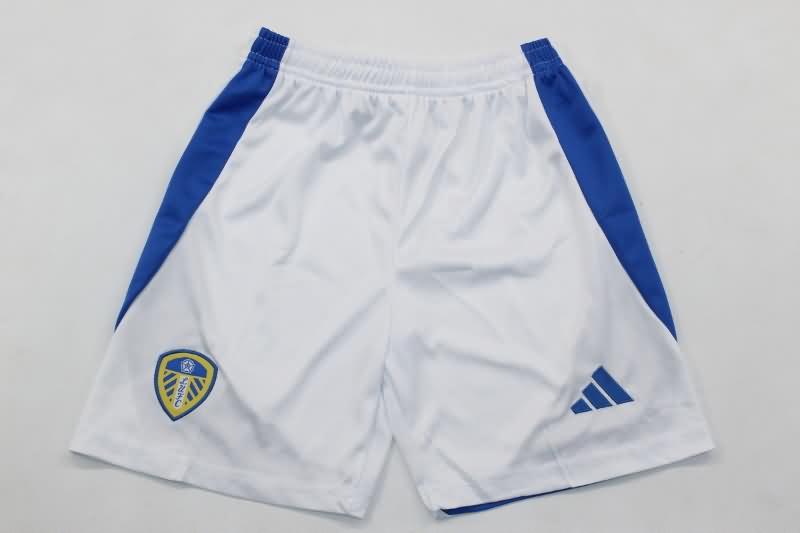 Leeds United 24/25 Kids Home Soccer Jersey And Shorts