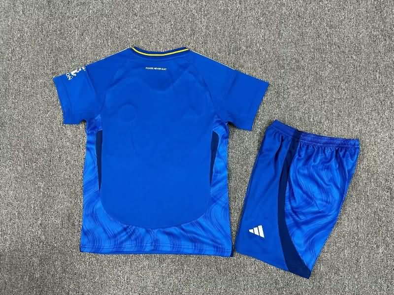 Leicester City 24/25 Kids Home Soccer Jersey And Shorts