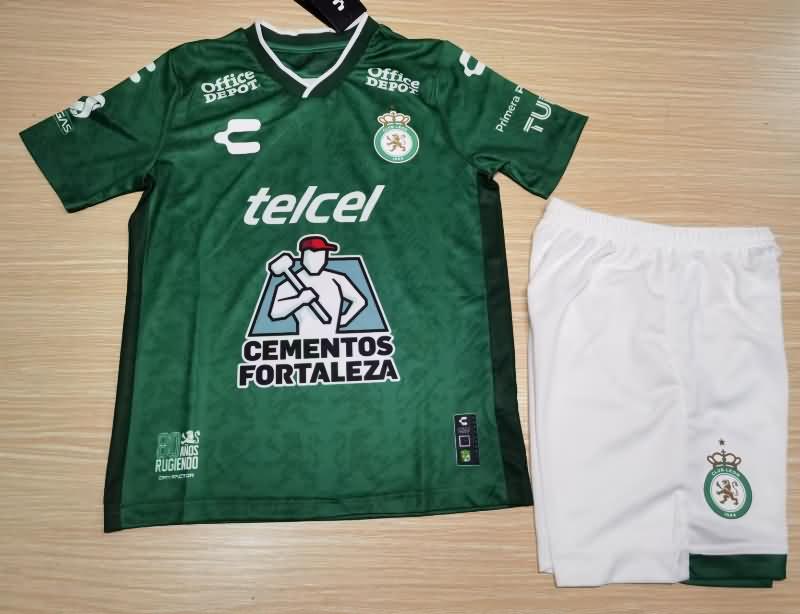 Leon 24/25 Kids Home Soccer Jersey And Shorts