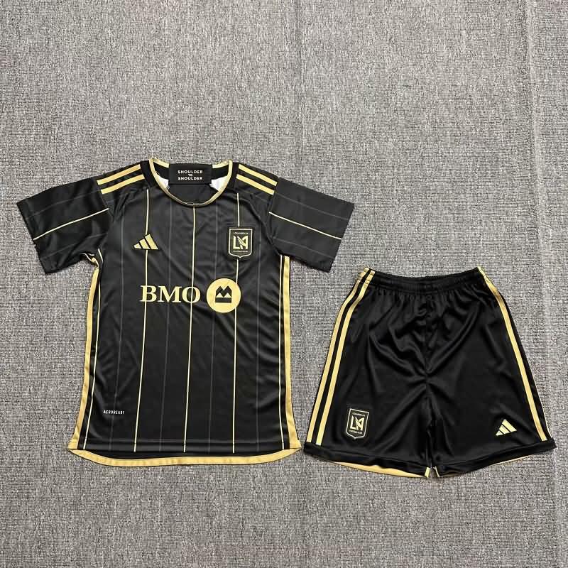 Los Angeles FC 2024 Kids Home Soccer Jersey And Shorts