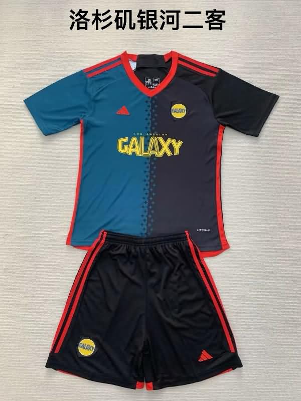 Los Angeles Galaxy 2024 Kids Third Soccer Jersey And Shorts