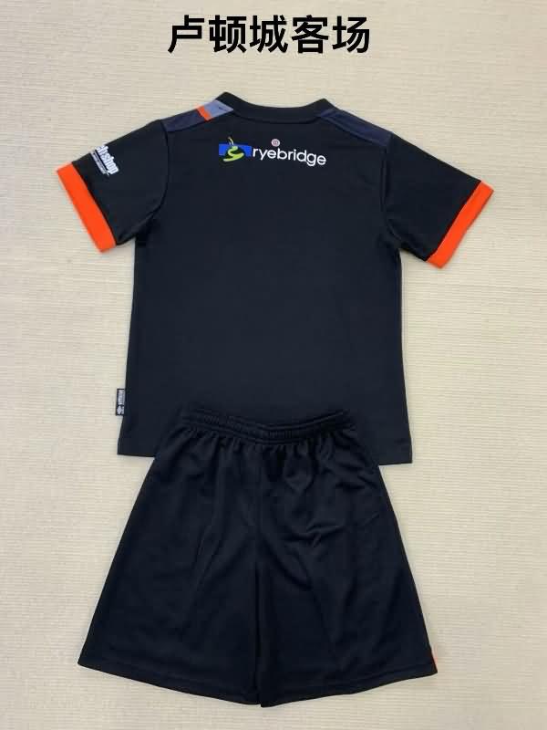 Luton Town 24/25 Kids Away Soccer Jersey And Shorts