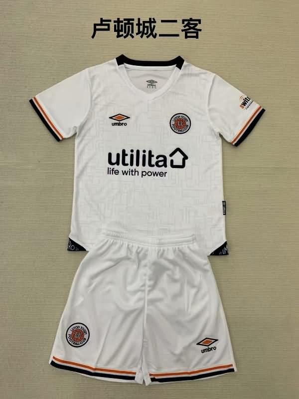 Luton Town 24/25 Kids Third Soccer Jersey And Shorts