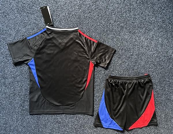 Lyon 24/25 Kids Away Soccer Jersey And Shorts