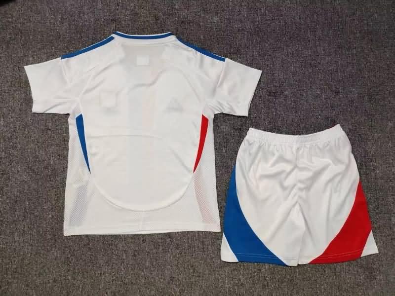 Lyon 24/25 Kids Home Soccer Jersey And Shorts