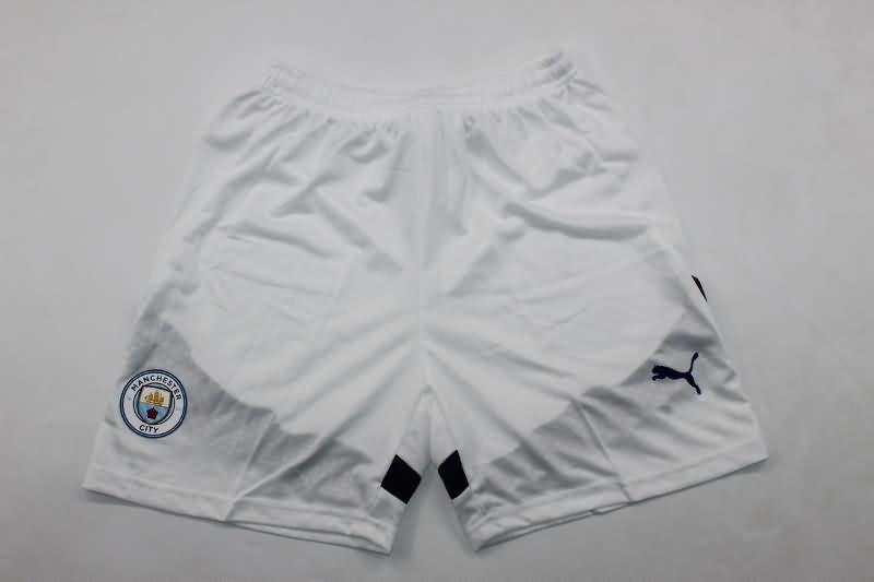 Manchester City 24/25 Kids Home Soccer Jersey And Shorts (Player)