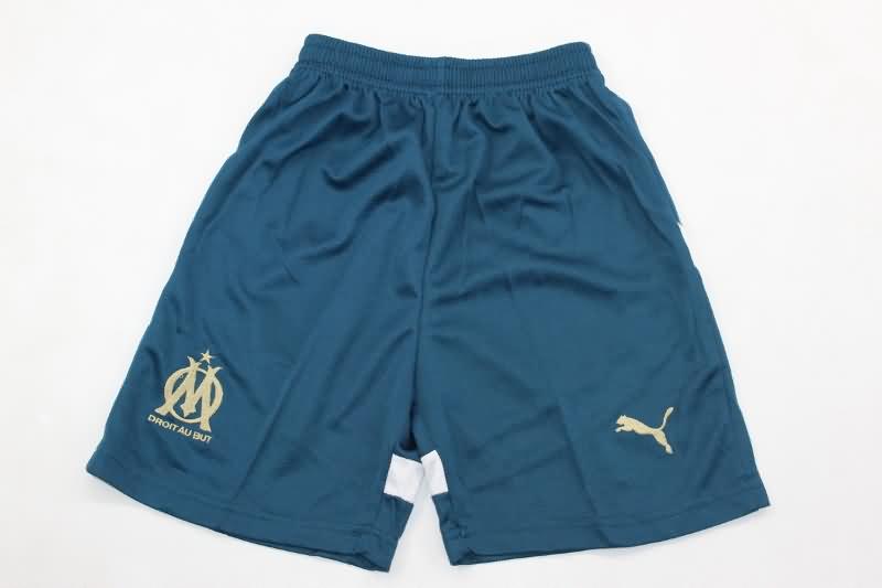 Marseilles 24/25 Kids Away Soccer Jersey And Shorts