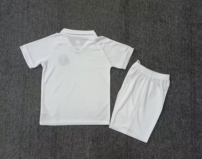 Marseilles 24/25 Kids White Soccer Jersey And Shorts