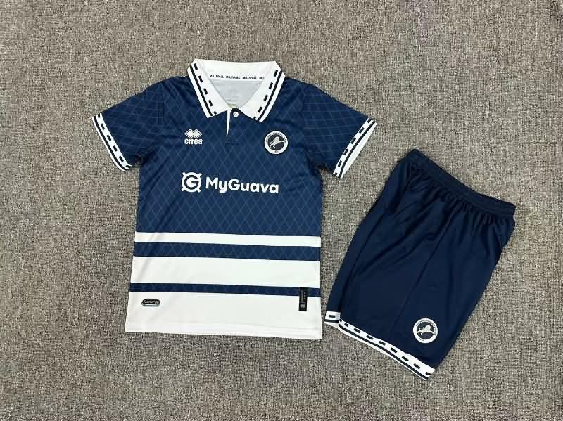 Millwall 24/25 Kids Home Soccer Jersey And Shorts