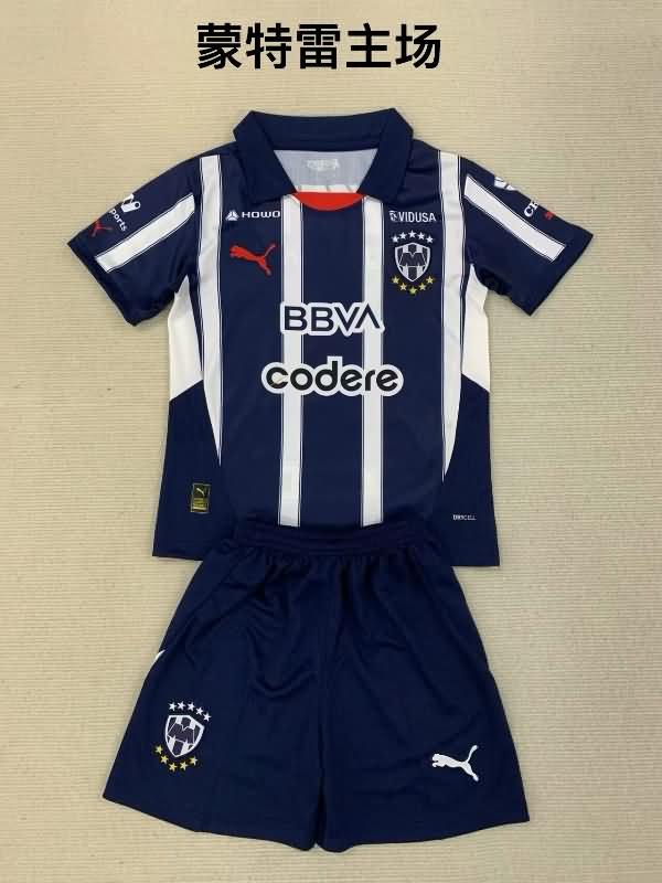 Monterrey 24/25 Kids Home Soccer Jersey And Shorts