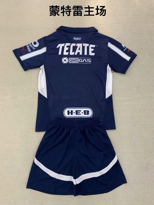 Monterrey 24/25 Kids Home Soccer Jersey And Shorts