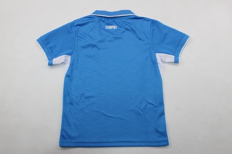 Napoli 24/25 Kids Home Soccer Jersey And Shorts