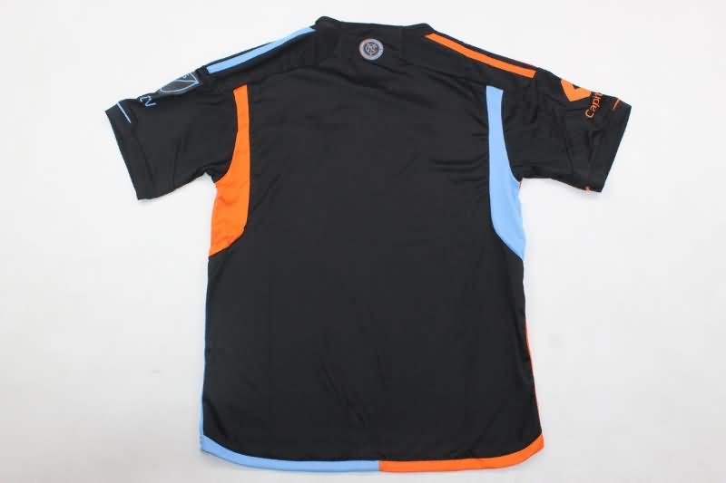 New York City 2024 Kids Away Soccer Jersey And Shorts