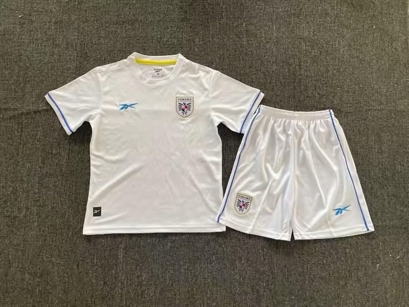 Panama 2024 Kids Copa America Away Soccer Jersey And Shorts