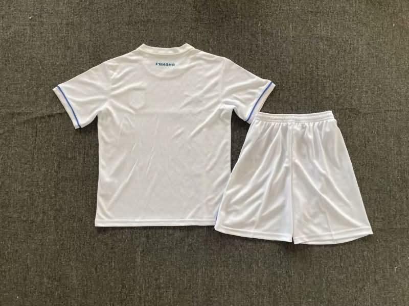 Panama 2024 Kids Copa America Away Soccer Jersey And Shorts