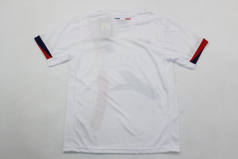 Paris St Germain 24/25 Kids Away Soccer Jersey And Shorts Leaked