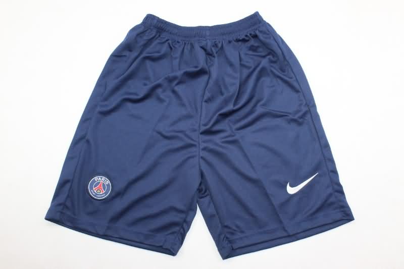 Paris St Germain 24/25 Kids Home Long Sleeve Soccer Jersey And Shorts