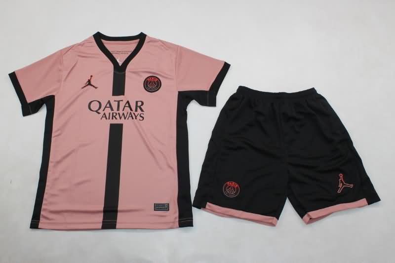 Paris St Germain 24/25 Kids Third Soccer Jersey And Shorts