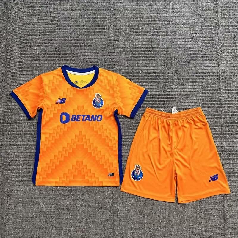 Porto 24/25 Kids Away Soccer Jersey And Shorts