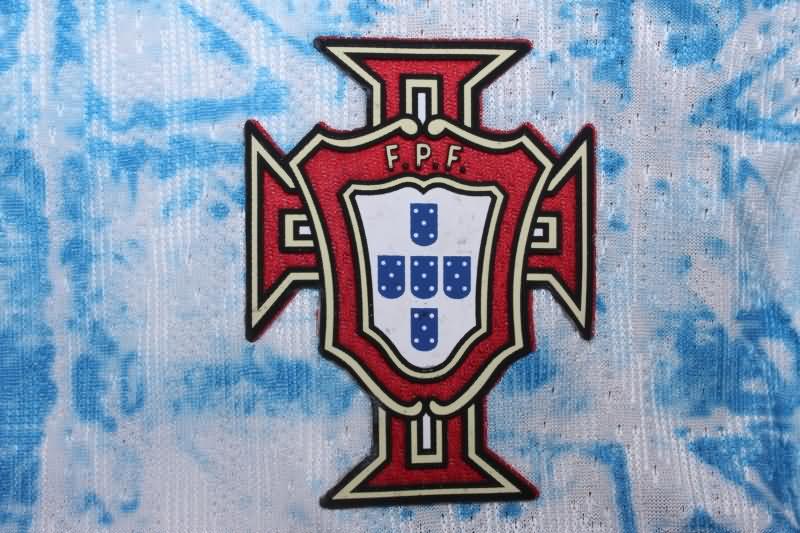 Portugal 2024 Kids Away Soccer Jersey And Shorts (Player)