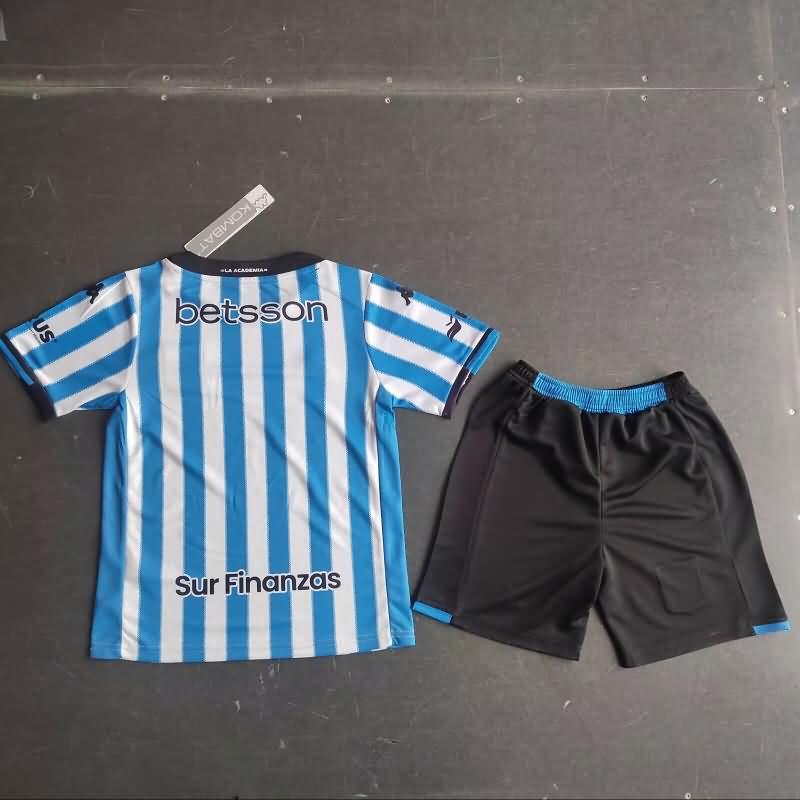 Racing 24/25 Kids Home Soccer Jersey And Shorts