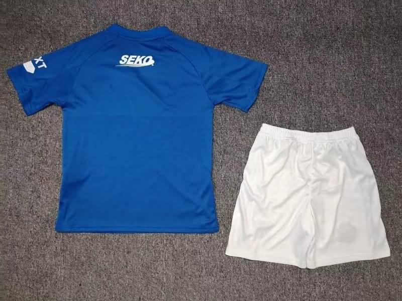 Rangers 24/25 Kids Home Soccer Jersey And Shorts