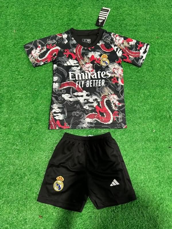 Real Madrid 24/25 Kids Special Soccer Jersey And Shorts