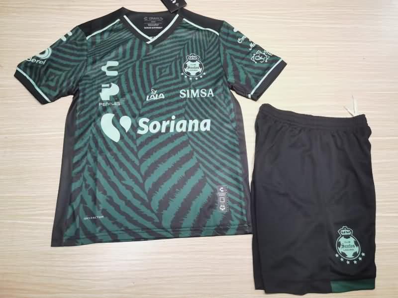 Santos Laguna 24/25 Kids Home Soccer Jersey And Shorts