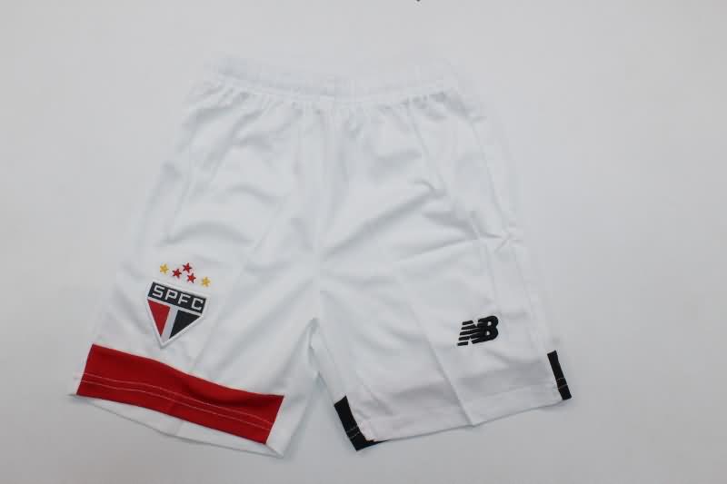 Sao Paulo 2024 Kids Home Soccer Jersey And Shorts