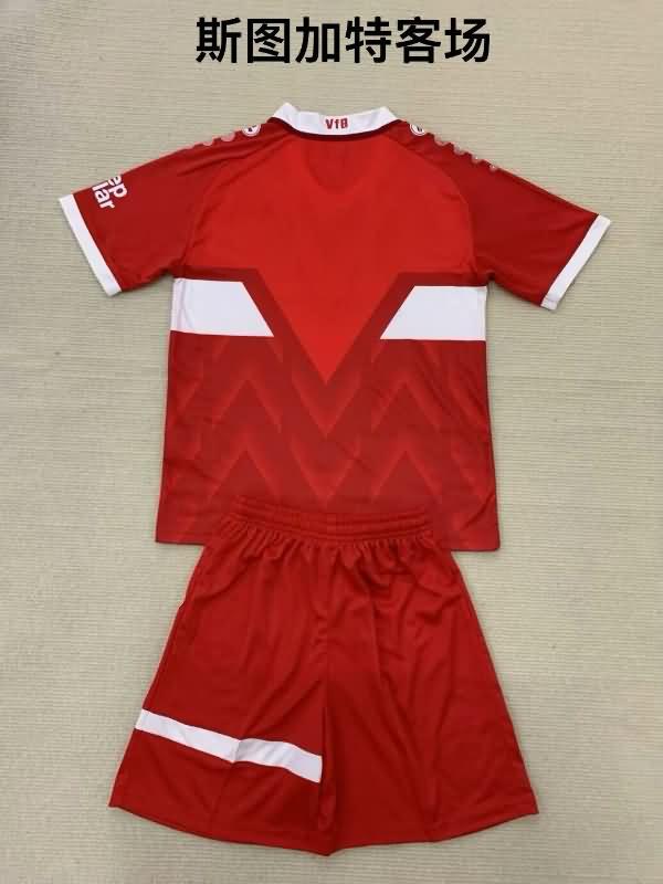 Stuttgart 24/25 Kids Away Soccer Jersey And Shorts