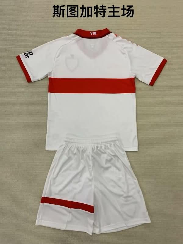 Stuttgart 24/25 Kids Home Soccer Jersey And Shorts