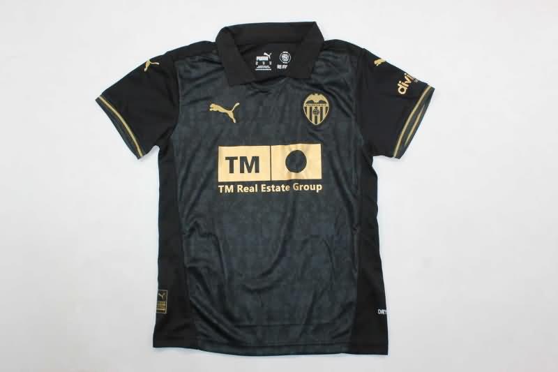 Valencia 24/25 Kids Away Soccer Jersey And Shorts