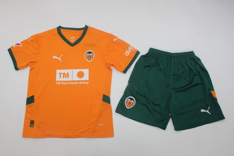 Valencia 24/25 Kids Third Soccer Jersey And Shorts