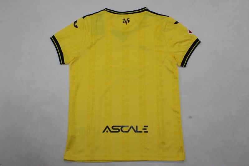 Villarreal 24/25 Kids Home Soccer Jersey And Shorts