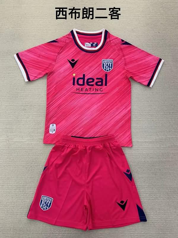 West Bromwich 24/25 Kids Third Soccer Jersey And Shorts