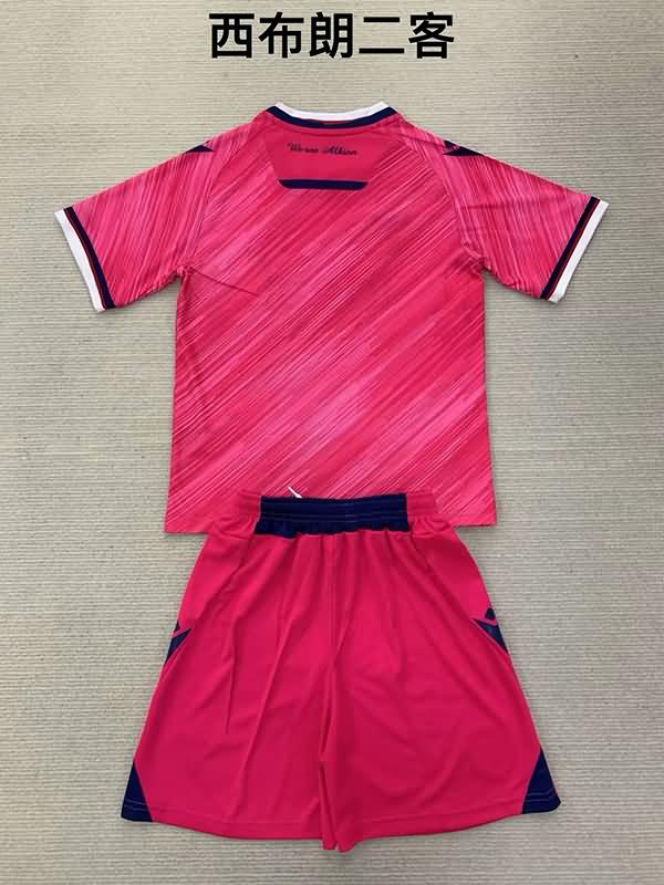 West Bromwich 24/25 Kids Third Soccer Jersey And Shorts