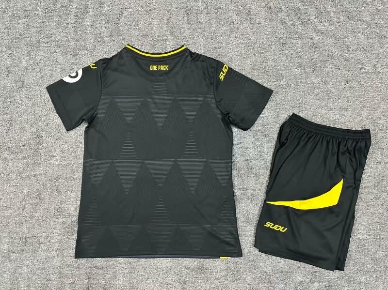 Wolves 24/25 Kids Away Soccer Jersey And Shorts