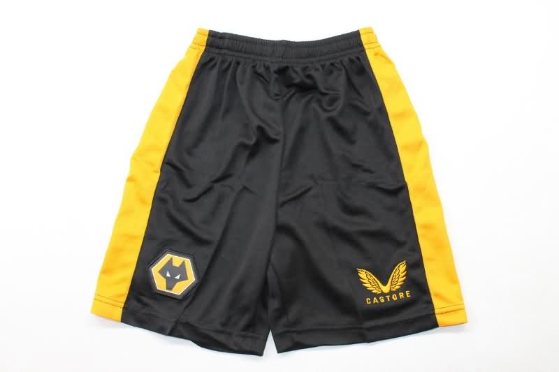 Wolves 24/25 Kids Home Soccer Jersey And Shorts