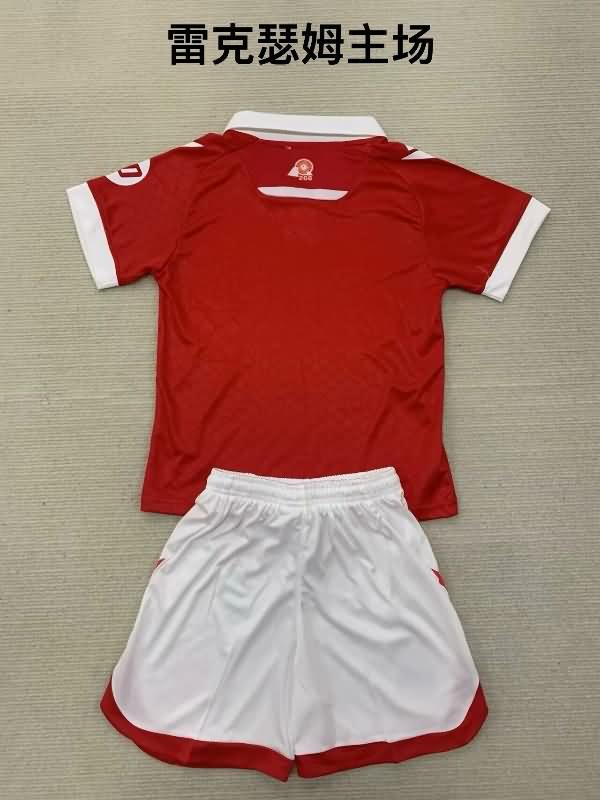 Wrexham 24/25 Kids Home Soccer Jersey And Shorts