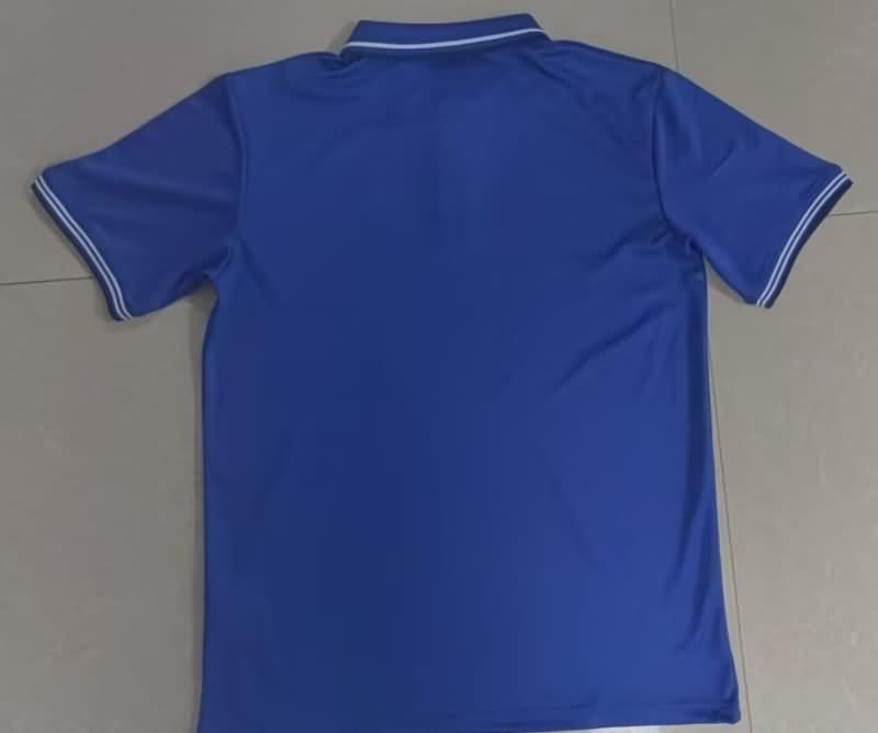 AAA(Thailand) Cruz Azul 24/25 Dark Blue Polo Soccer T-Shirt