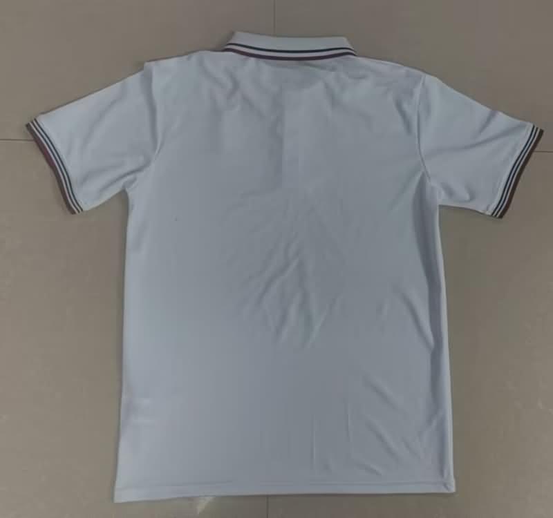 AAA(Thailand) Cruz Azul 24/25 White Polo Soccer T-Shirt