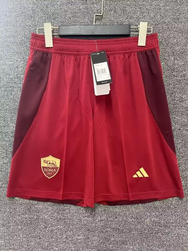 AAA(Thailand) AS Roma 24/25 Home Soccer Shorts