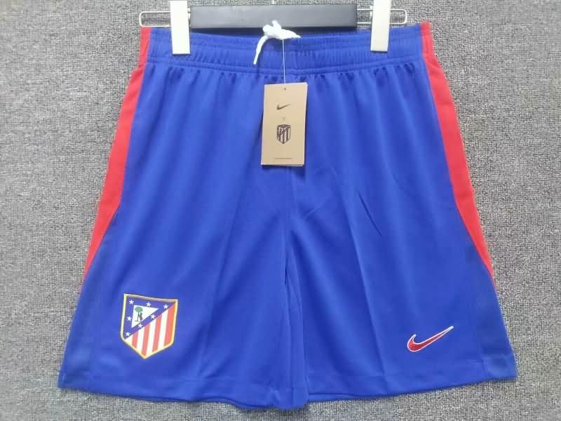 AAA(Thailand) Atletico Madrid 24/25 Home Soccer Shorts