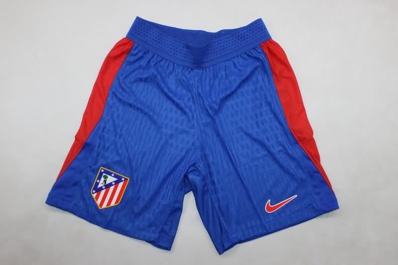 AAA(Thailand) Atletico Madrid 24/25 Home Soccer Shorts (Player)