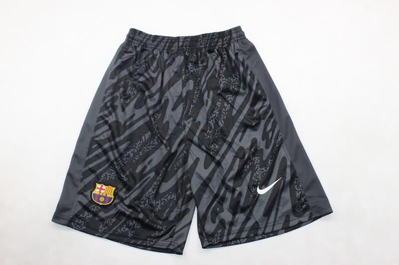 AAA(Thailand) Barcelona 24/25 Goalkeeper Black Soccer Shorts