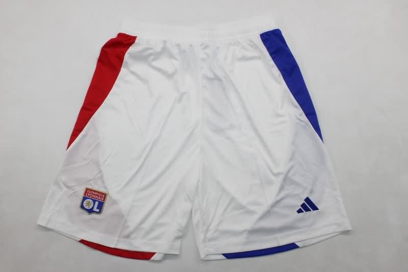 AAA(Thailand) Lyon 24/25 Home Soccer Shorts